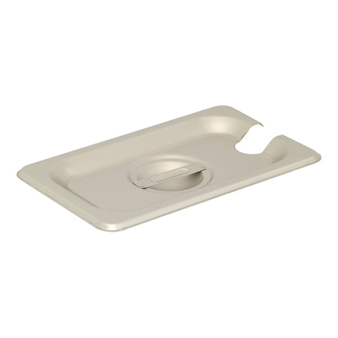 Browne | Couvercle de bac gastronome encoché, acier inoxydable