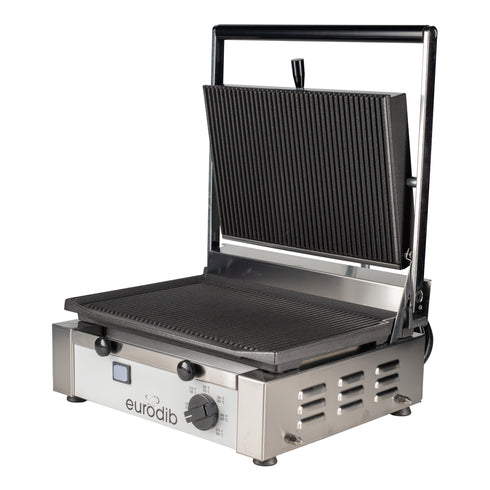 Eurodib CORT Series "R" Medium Sized Panini Grill, 1800W, 120V