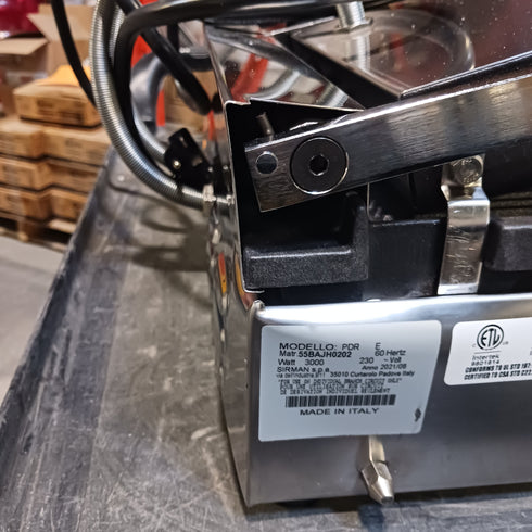 Eurodib PD3000 200 PD Series "R" Large Panini Grill, 220V, SCRATCH & DENT FINAL SALE