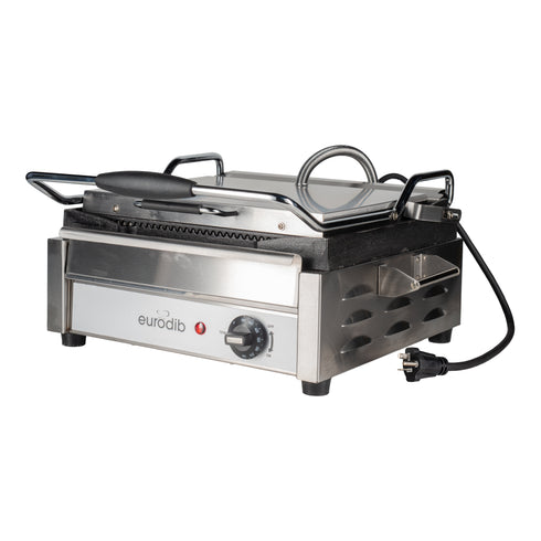 Eurodib SFE02345 SFE Series Medium Panini Grill, 120V