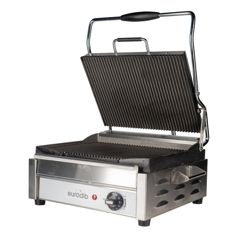 Eurodib SFE02345 SFE Series Medium Panini Grill, 120V