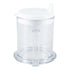 Parsons ADL Double Handle Clear Mug with Spout Lid, Plastic