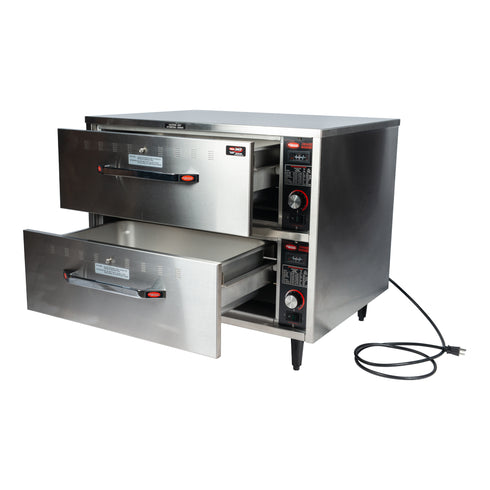 Hatco HDW-2 Freestanding 2 Drawer Warmer Unit, 120 V, FINAL SALE