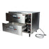 Hatco HDW-2 Freestanding 2 Drawer Warmer Unit, 120 V, FINAL SALE