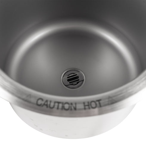 Hatco HWBH-7QTD Drop-In Round Heated Well with Drain, 7 qt, 208V