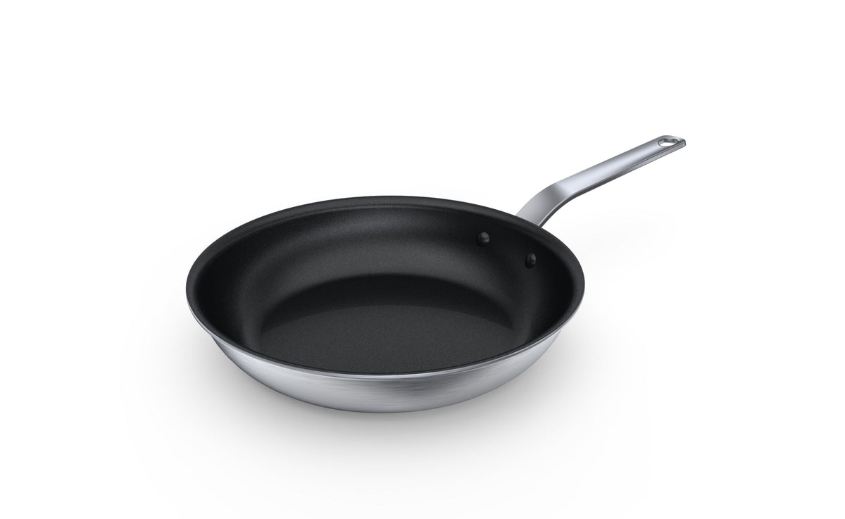 Vollrath 11 Carbon Steel Non-Stick Fry Pan with SteelCoat