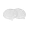 Globe Recyclable PET Kraft Bowl Lid, Clear (300-pack)