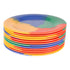 OBTENIR | Assiette à bord large Diamond Celebration, 10,5 po, mélamine multicolore (paquet de 12), VENTE FINALE