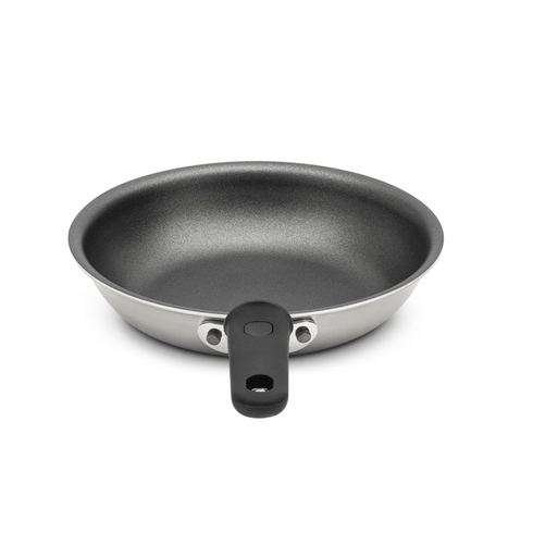 Vollrath | Poêle à frire antiadhésive CeramiGuard Tribute 3 épaisseurs, poignée en silicone noir