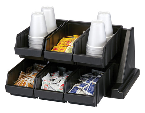 Cambro Versa Organizer, Rack with 6 Bins