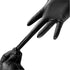 Globe Precision Grip Powder Free Gloves, XLarge, 8 mil Nitrile, Black (100-pack)