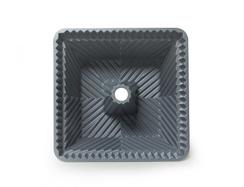 Nordic Ware Squared Bundt Pan, 10 Cup, Cast Aluminum, Commercial Finish, FINAL SALE