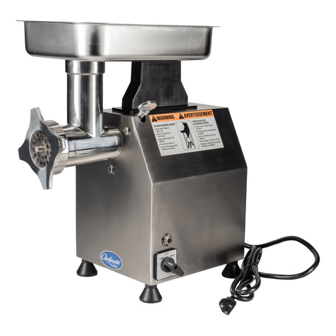 Globe Chefmate CM12 Meat Chopper, 250 lb/Hour, 1 HP