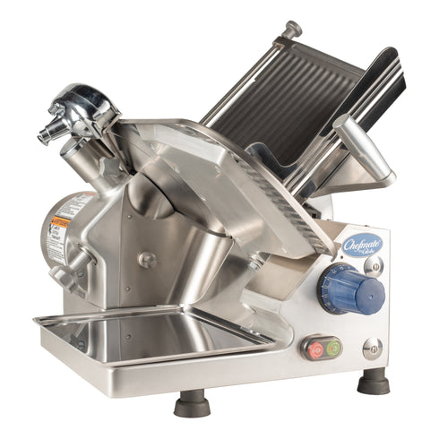 Globe Chefmate GC512 Medium Duty Manual Meat Slicer, 12", 1/3 HP