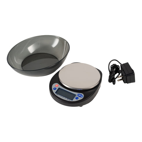 Globe Digital Portion Scale with Ingredient Bowl, 5 lb, FINAL SALE