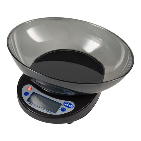 Globe Digital Portion Scale with Ingredient Bowl, 5 lb, FINAL SALE