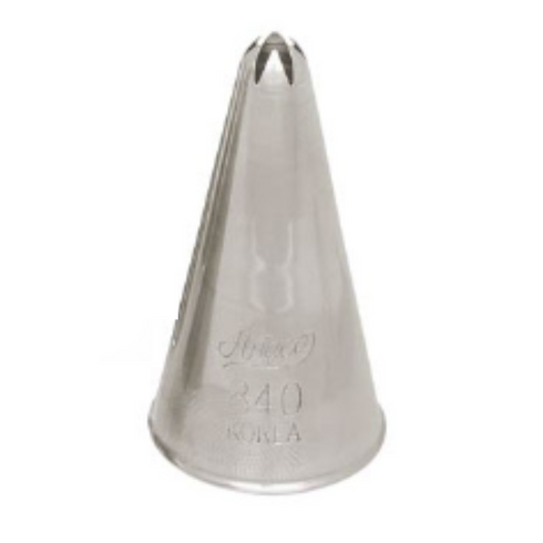 Ateco | Douille étoile fermé, acier inoxydable