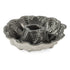Nordic Ware Holiday Wreath Bundt Pan, 9 Cup, Cast Aluminum, Sparkling Silver Finish, FINAL SALE