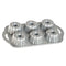 Nordic Ware Anniversary Bundtlette Pan, 6 Cavities, 4.5 Cup, Cast Aluminum, Commercial Finish, FINAL SALE