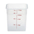 Cambro CamSquare Food Storage Container, Translucent