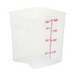 Cambro CamSquares FreshPro Storage Container, 8 qt, Translucent
