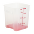Cambro CamSquares FreshPro Storage Container, 8 qt, Translucent