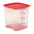 Cambro CamSquares FreshPro Storage Container, 8 qt, Translucent