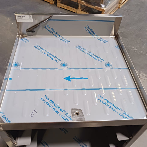 Glastender Choice Drainboard for Glass Racks, 2 Rack Slides, 24", Stainless Steel, SCRATCH & DENT FINAL SALE