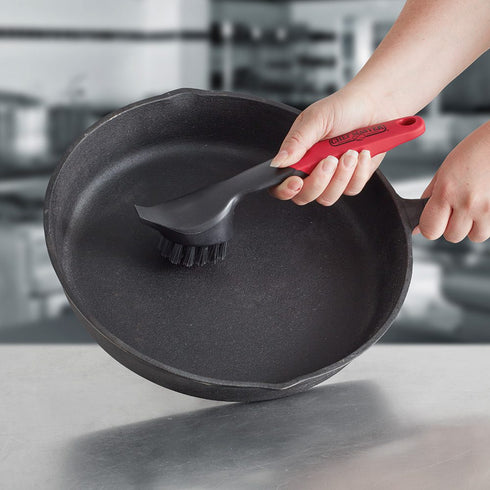 Maître cuisinier | Brosse à récurer pour fonte