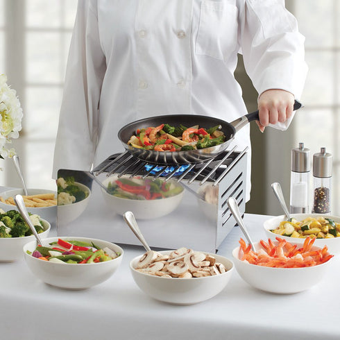 Chef Master Portable Butane Stove Cover, Stainless Steel