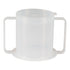 BIOS Transparent Mug with 2 Handles, 9 oz, Clear