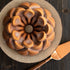 Nordic Ware Magnolia Bundt Pan, 10 Cup, Cast Aluminum Toffee Finish, FINAL SALE
