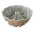 Nordic Ware Magnolia Bundt Pan, 10 Cup, Cast Aluminum Toffee Finish, FINAL SALE