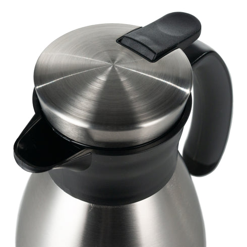 Service Ideas Vacuum Insulated Slim Server, 20 oz, Stainless Steel