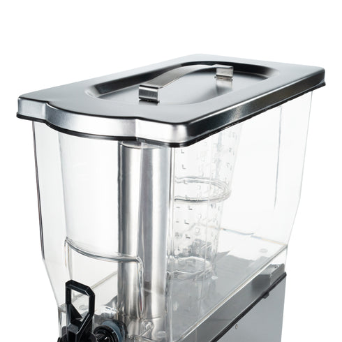 Idées de services | Distributeur de boissons froides classique, Rectangulaire, 3 gal, Plastique