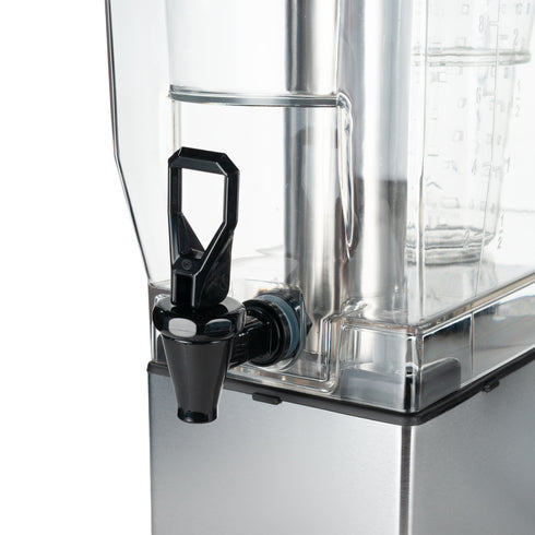 Idées de services | Distributeur de boissons froides classique, Rectangulaire, 3 gal, Plastique