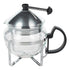 Service Ideas Classic Tea Press, 20 oz, Glass/Stainless Steel