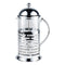 Service Ideas Brick French Press, Glass/Stainless Steel