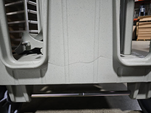 Cambro | Support à vaisselle réglable, gris, SCRATCH & DENT