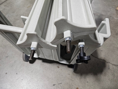 Cambro | Support à vaisselle réglable, gris, SCRATCH & DENT