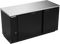 Beverage-Air BB68HC-1-B Back Bar Double Solid Door Refrigerator, 68", Black, 115V, FINAL SALE