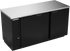Beverage-Air BB68HC-1-B Back Bar Double Solid Door Refrigerator, 68", Black, 115V, FINAL SALE
