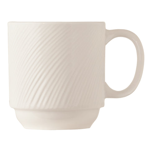Libbey World Tableware Basics Orbis Stacking Mug, 11 1/2 oz (36-pack)