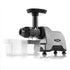 Omega CNC80S Compact Electric Juicer and Nutrition System, Silver, 120V