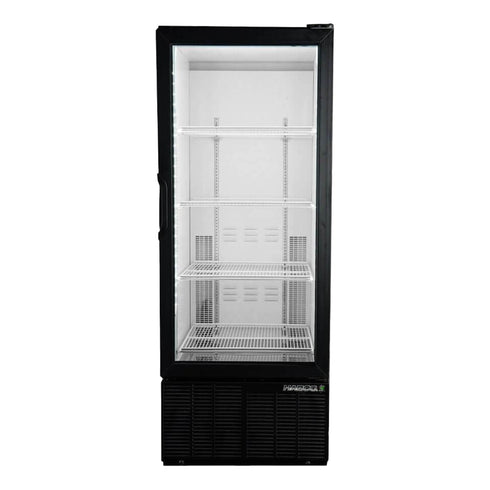 Habco ESM12HC Impulse Cold Space Merchandiser Refrigerator, Single Glass Swing Door, 24" x 62" Tall, 115V