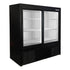 Habco ESM14SL48HC Impulse Cold Space Merchandiser Refrigerator, Double Glass Slide Doors, 47" x 48" Tall, 115V