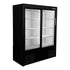 Habco ESM14SL60HC Impulse Cold Space Merchandiser Refrigerator, Double Glass Slide Doors, 47" x 60" Tall, 115V