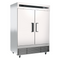 EFI X-Line F2-54VCX 54" Reach-In Double Solid Door Freezer, Stainless Steel