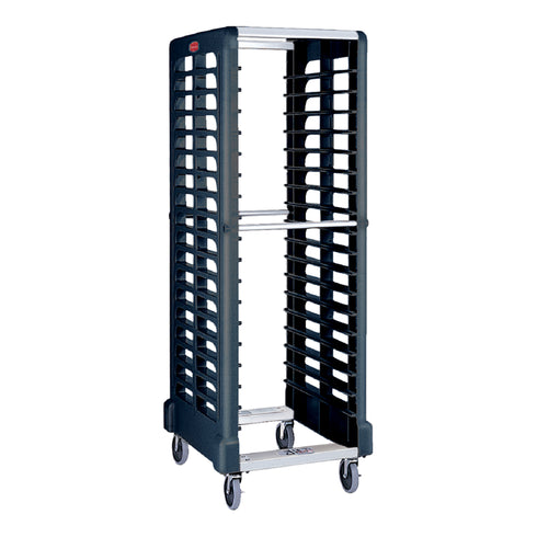 Rubbermaid Max System End Loader Rack, Black