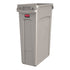Rubbermaid Slim Jim Vented Container, 23 Gal